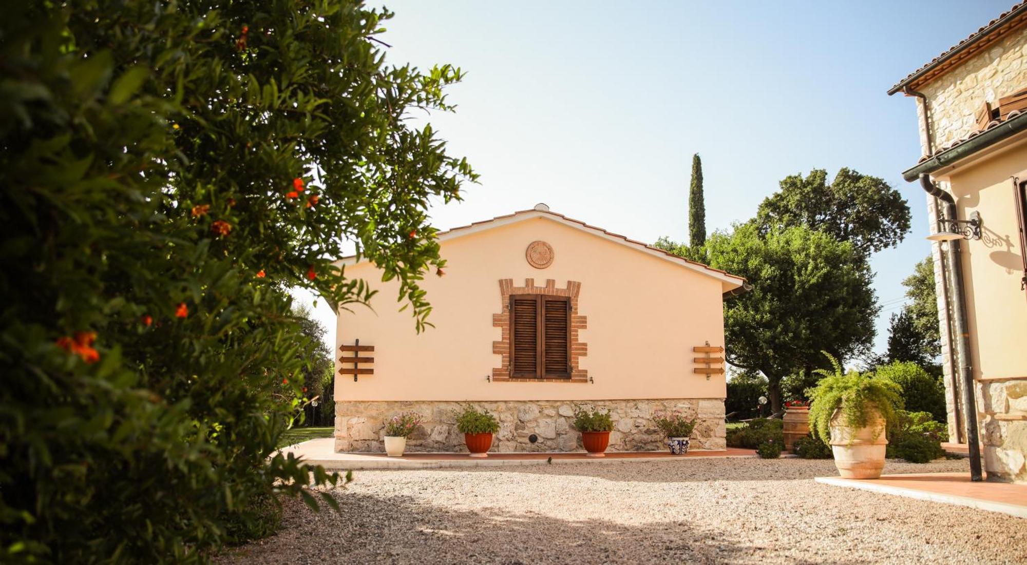 Agriturismo La Vecchia Quercia Монтемерано Экстерьер фото