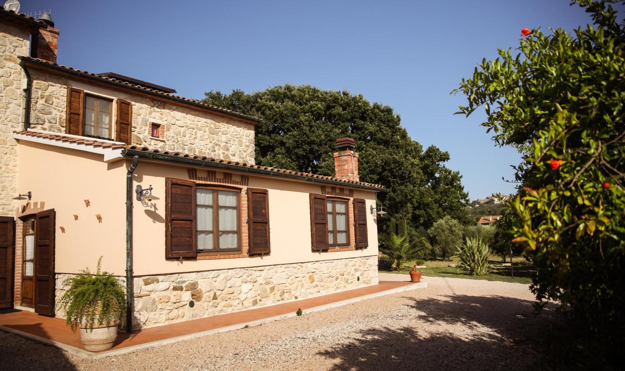 Agriturismo La Vecchia Quercia Монтемерано Экстерьер фото
